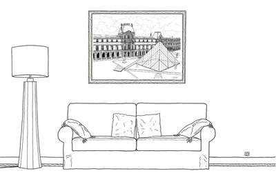 Les Différentes étapes Dun Dessin Ligne Noire
